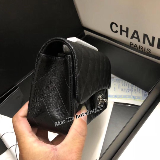 CHANEL女包 頂級原單 細球cf 1116金扣銀扣 小顆粒球紋皮 香奈兒單肩包 手提肩背斜挎包 djc1451